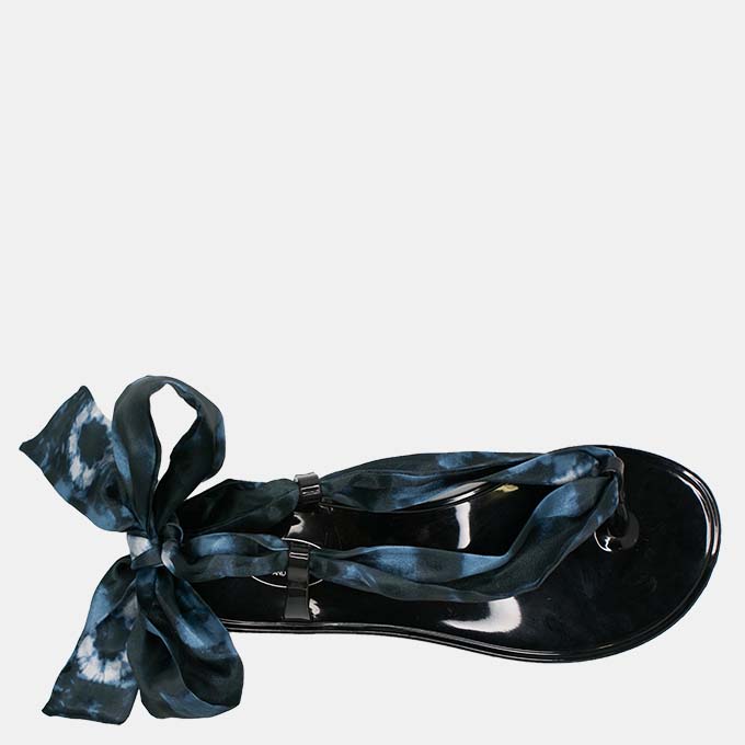 Nadia Black Sandals - Image 2