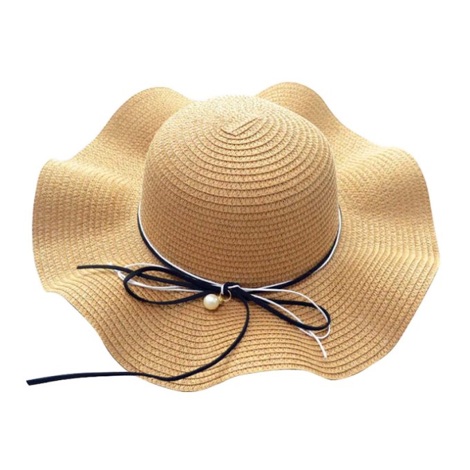 FLOPPY SUN HAT- NUDE