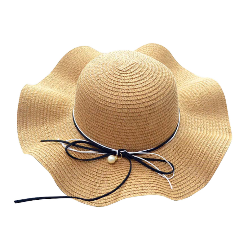 FLOPPY SUN HAT- NUDE
