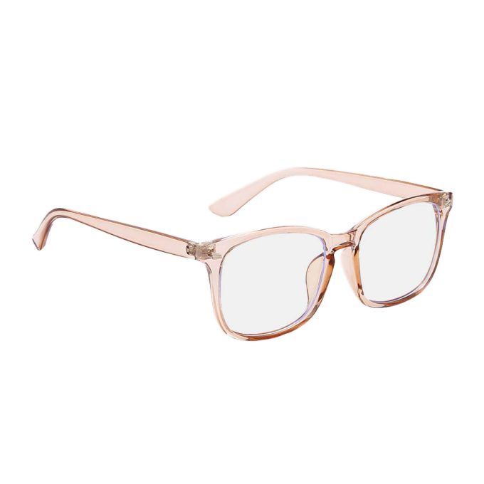 BLUE LIGHT GLASSES- PINK TRANSPARENT