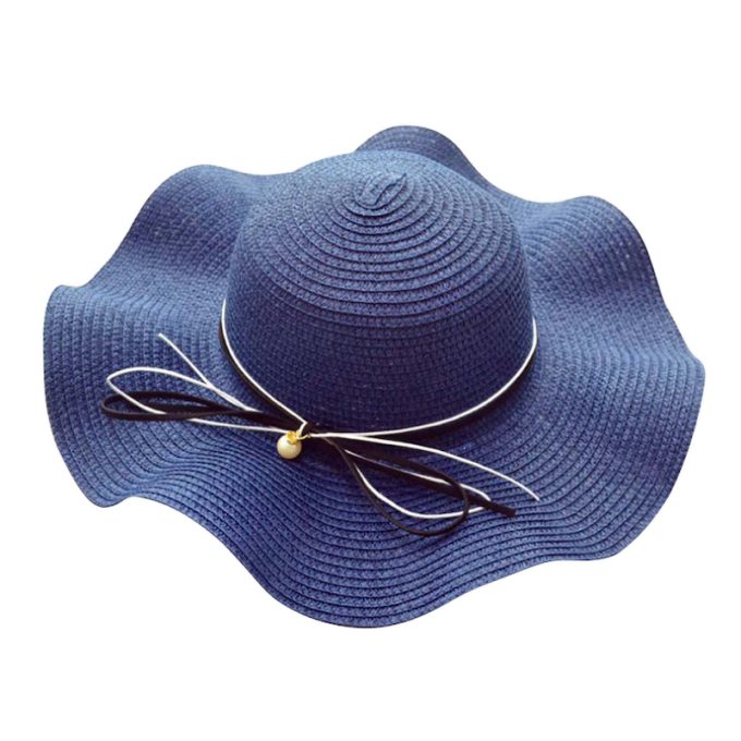 FLOPPY SUN HAT- NAVY