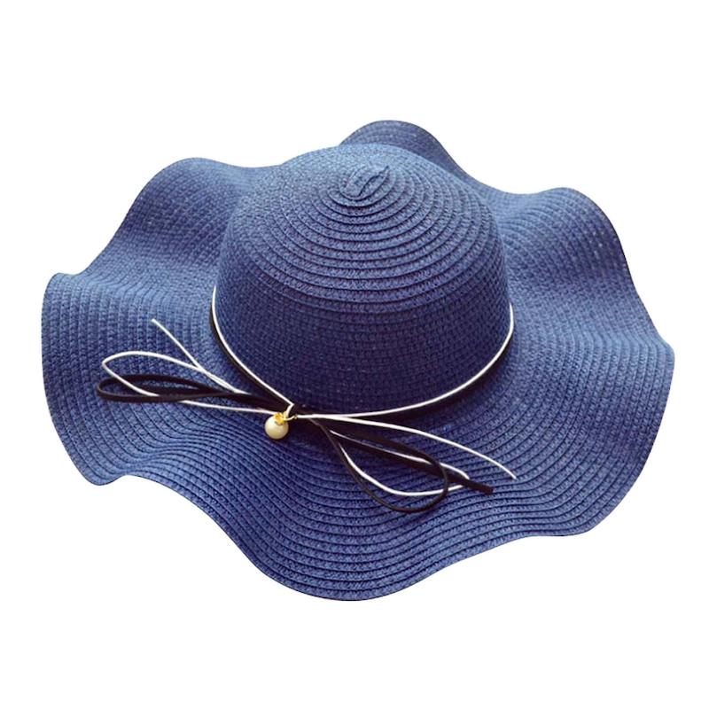FLOPPY SUN HAT- NAVY
